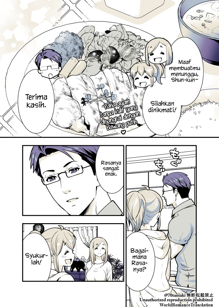 Baca Manga Osananajimi ga Hisabisa ni Saikai Shitara Otagai Kyonyuu ni Natteta Chapter 07 Gambar 2