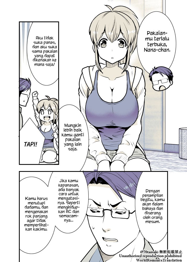 Osananajimi ga Hisabisa ni Saikai Shitara Otagai Kyonyuu ni Natteta Chapter 04 Gambar 3