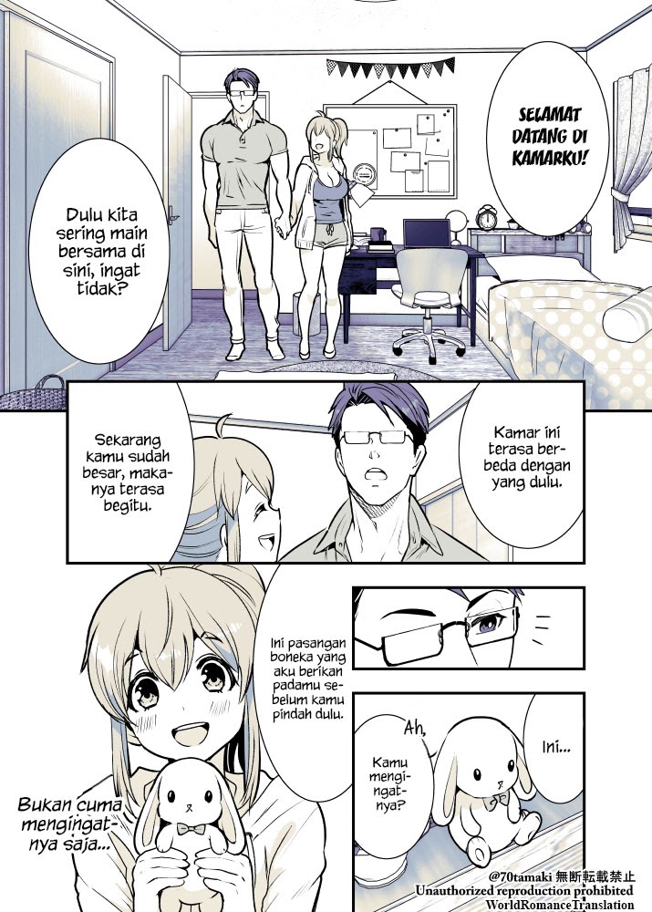 Osananajimi ga Hisabisa ni Saikai Shitara Otagai Kyonyuu ni Natteta Chapter 03 Gambar 3