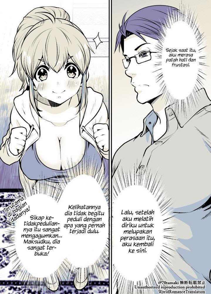 Osananajimi ga Hisabisa ni Saikai Shitara Otagai Kyonyuu ni Natteta Chapter 02 Gambar 4