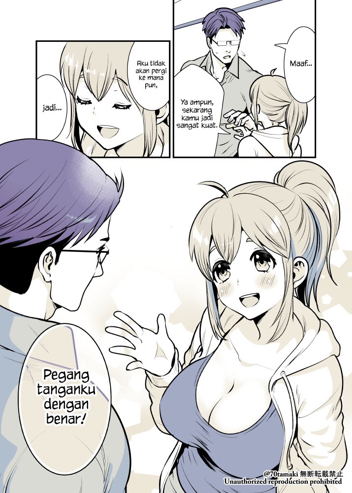 Osananajimi ga Hisabisa ni Saikai Shitara Otagai Kyonyuu ni Natteta Chapter 02 Gambar 6
