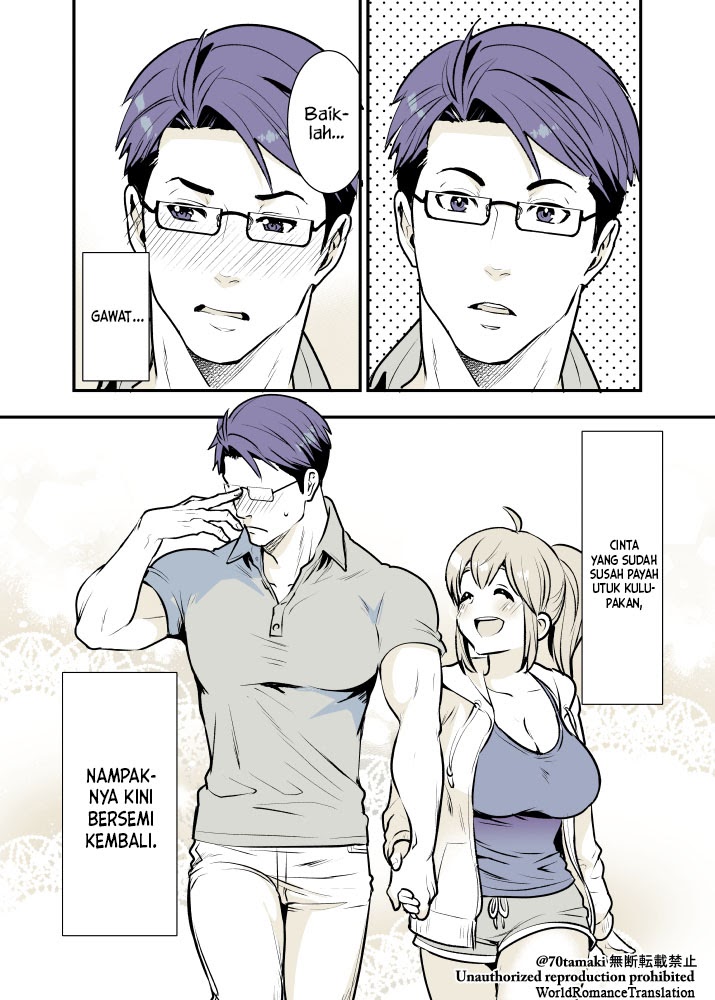 Osananajimi ga Hisabisa ni Saikai Shitara Otagai Kyonyuu ni Natteta Chapter 02 Gambar 7