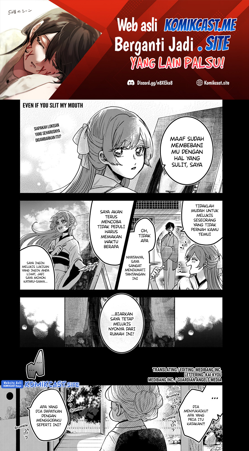 Baca Manga Kuchi ga Saketemo Kimi ni wa Chapter 60 Gambar 2