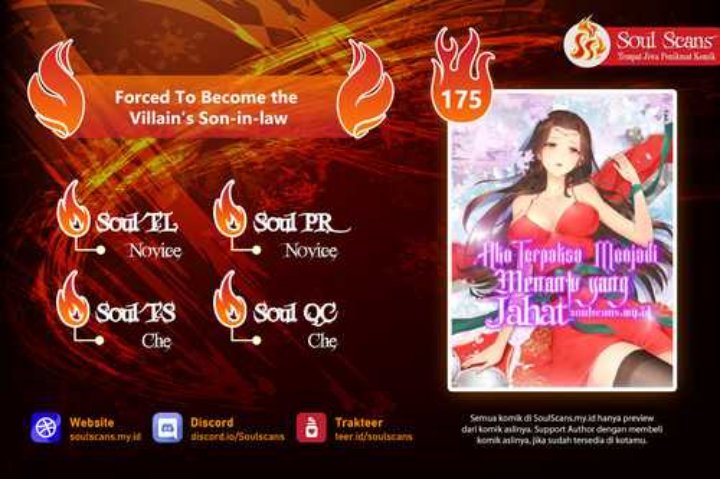 Komik Forced To Become the Villain’s Son-in-law Chapter 175 gambar nomor 1