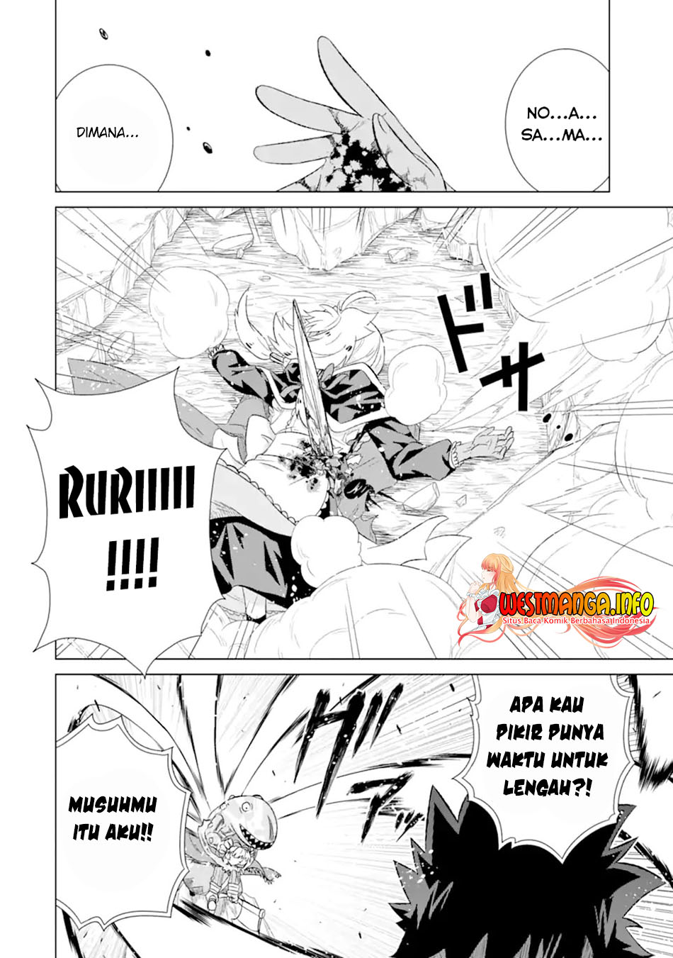Isekai de tadahitori no mamono tsukai ~ tenshoku shitara maou ni machigawa remashita Chapter 44.3 Gambar 15