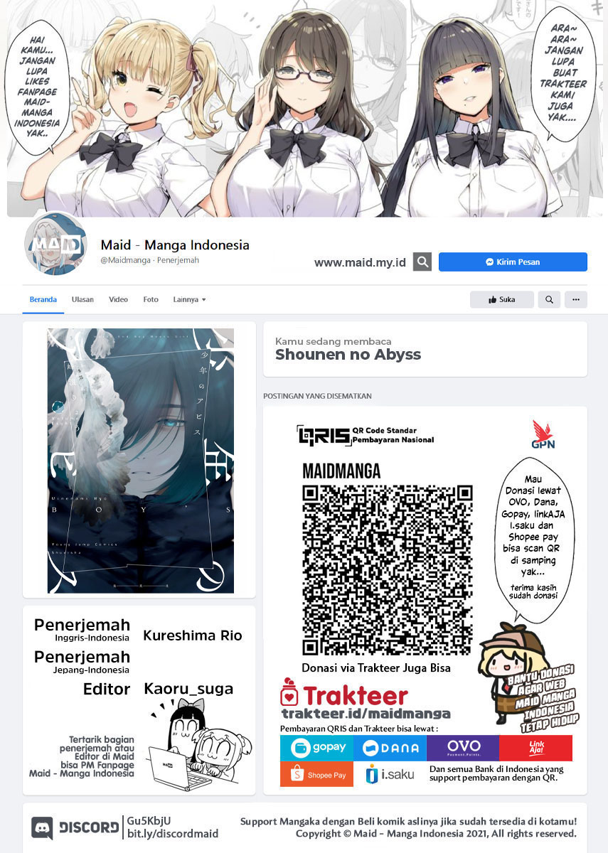 Baca Manga Shounen no Abyss Chapter 89 Gambar 2