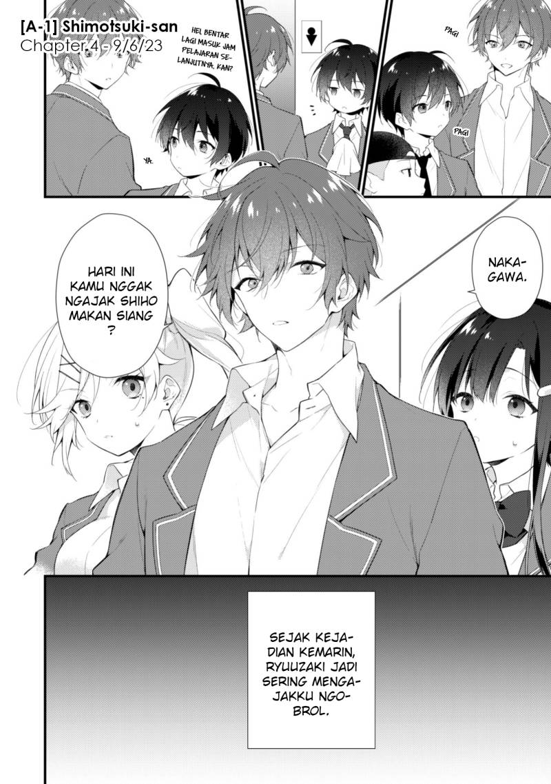 Shimotsuki-san wa Mob ga Suki Chapter 04 Gambar 3