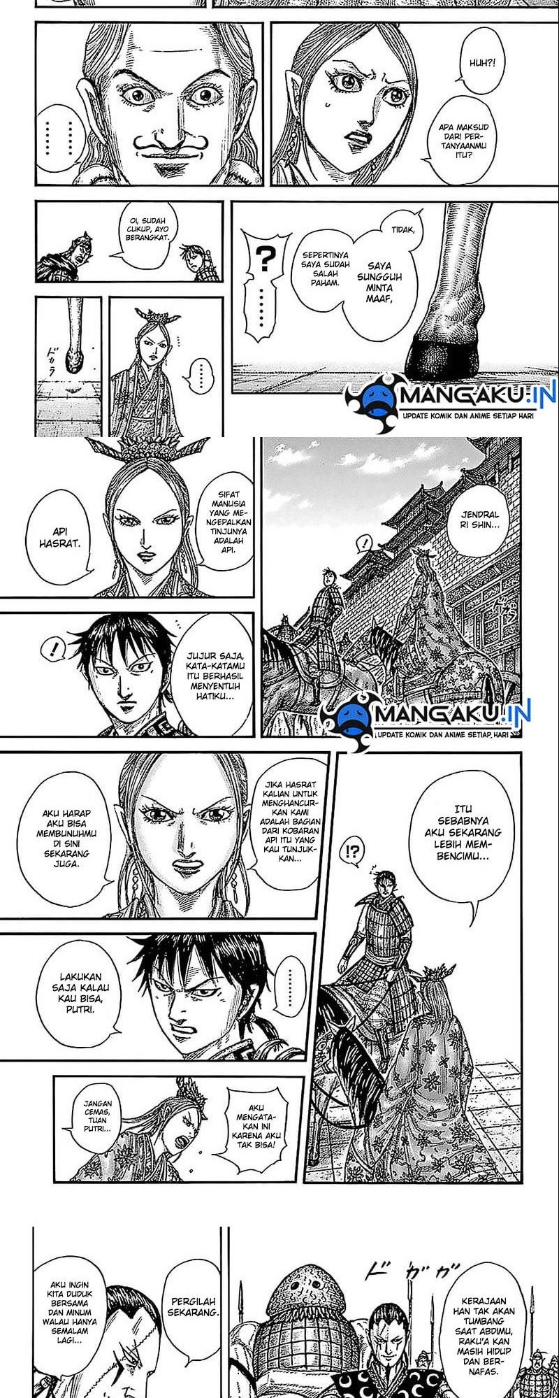 Kingdom Chapter 761 Gambar 4
