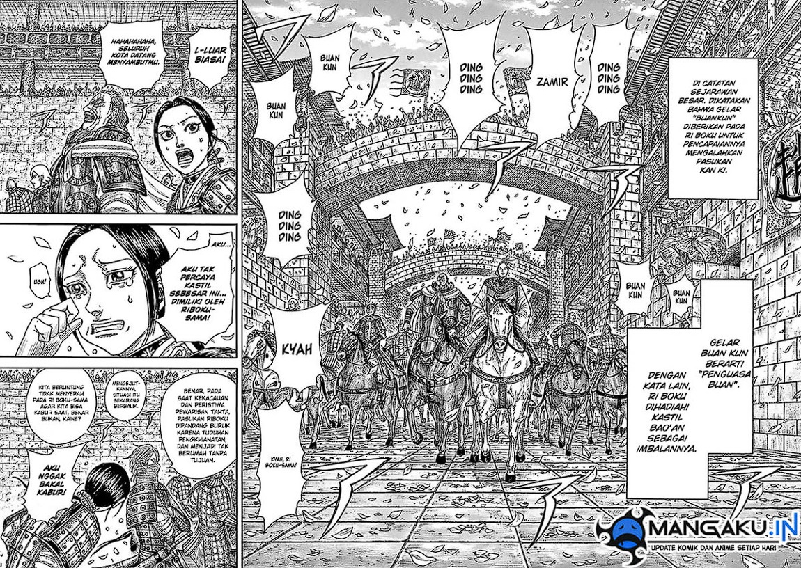 Kingdom Chapter 761 Gambar 7