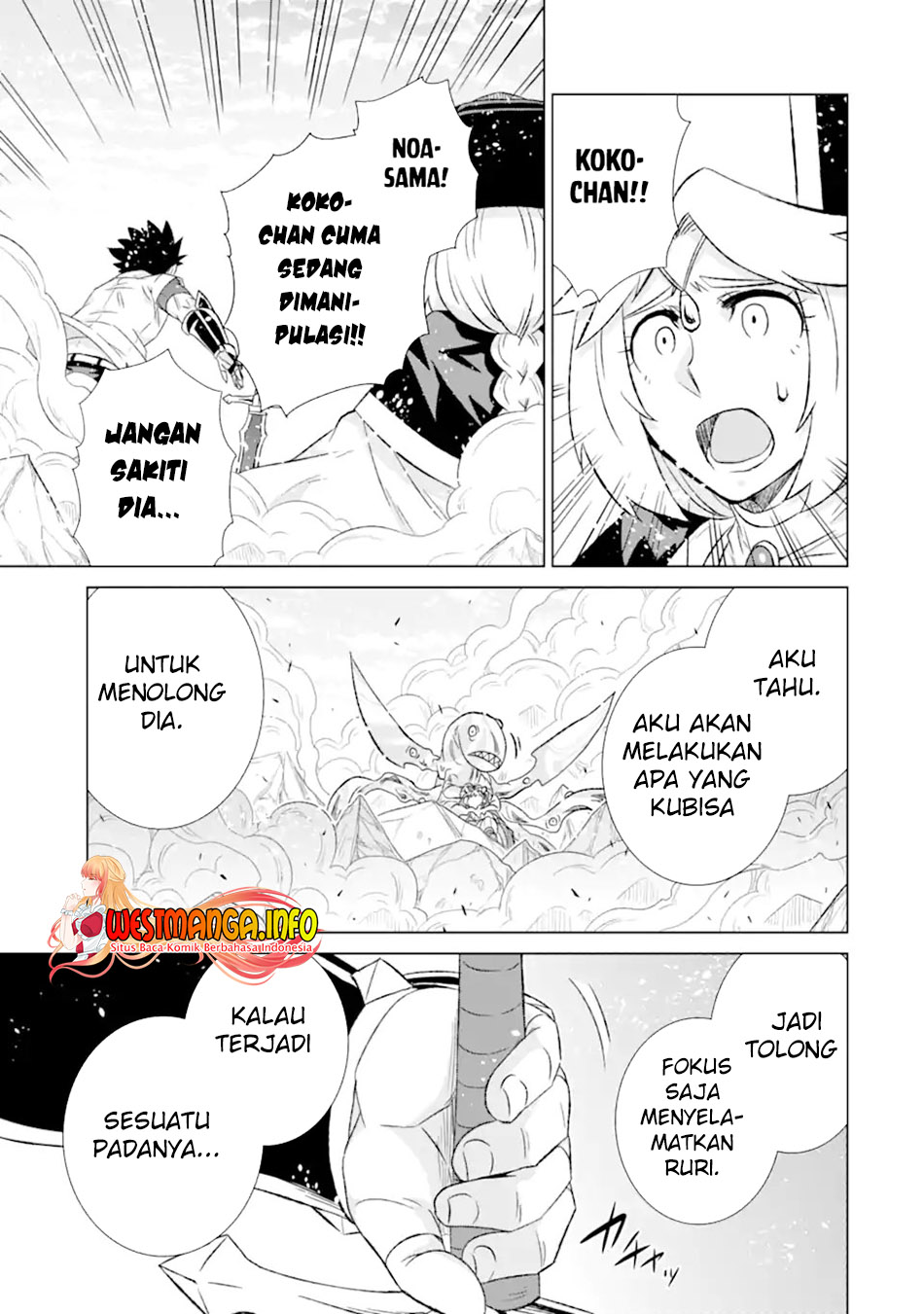 Isekai de tadahitori no mamono tsukai ~ tenshoku shitara maou ni machigawa remashita Chapter 45.1 Gambar 11