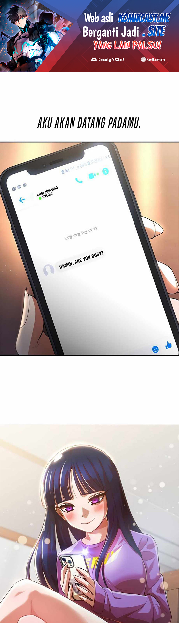 Manhwa The Girl from Random Chatting! Chapter 256 gambar nomor 2