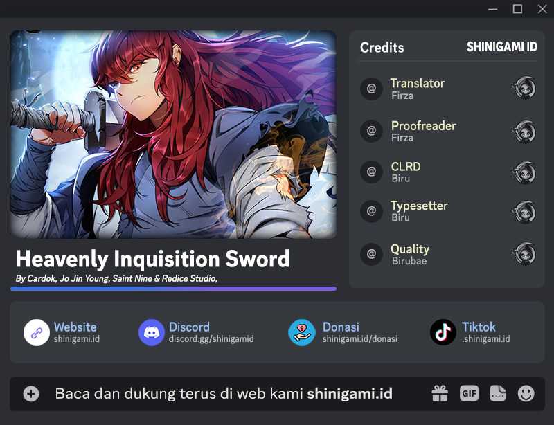 Baca Komik Heavenly Inquisition Sword Chapter 53 Gambar 1