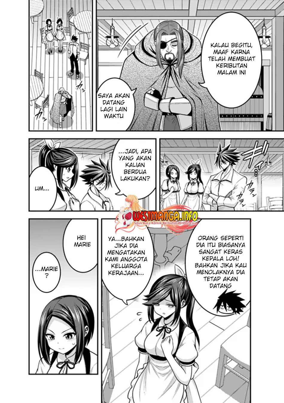 Kujibiki Tokushou: Musou Harem-ken Chapter 40.1 Gambar 12
