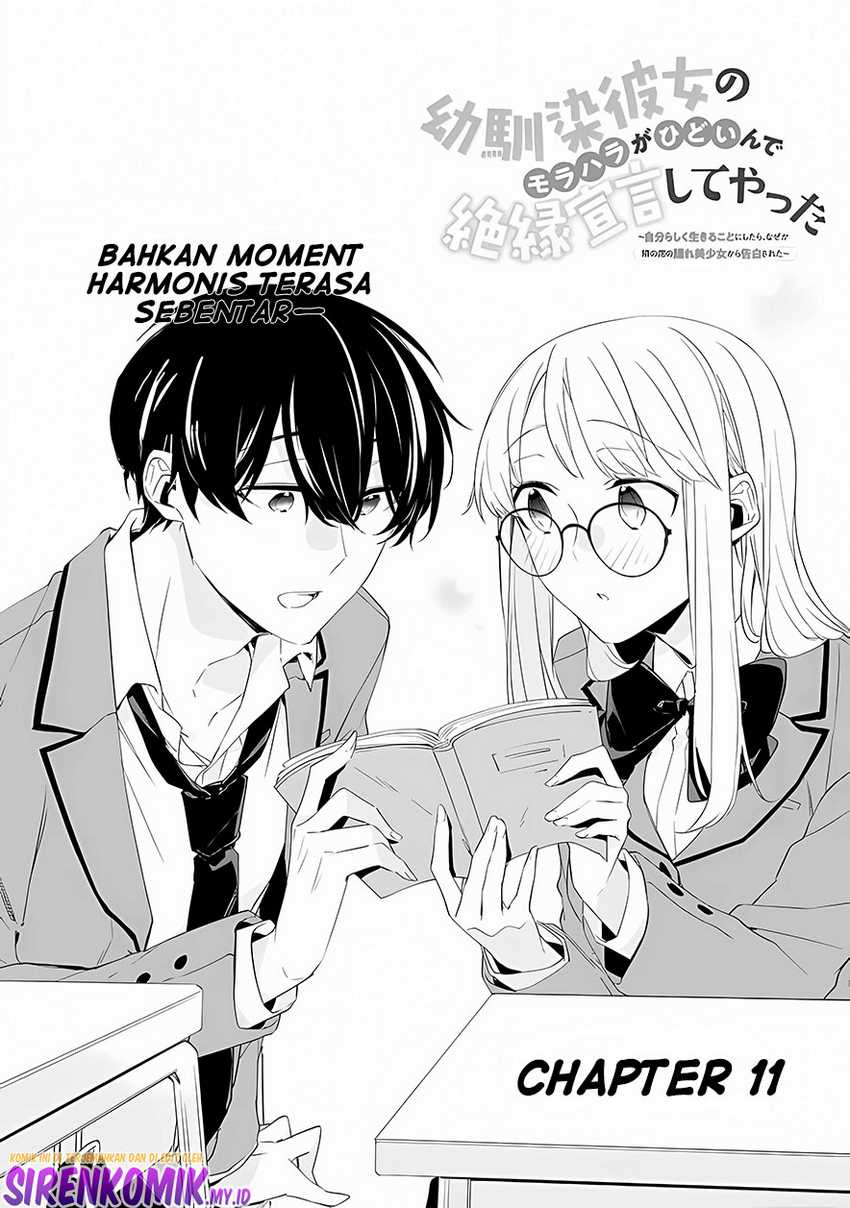 Baca Manga Osananajimi Kanojo no Morahara ga Hidoin de Zetsuen Sengen shite Yatta Chapter 11 Gambar 2