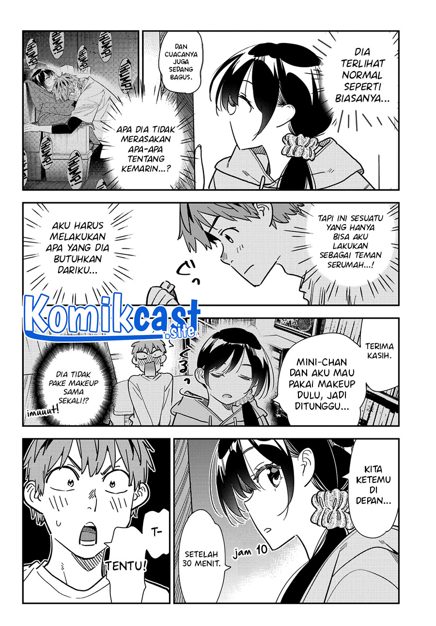Kanojo Okarishimasu Chapter 277 Gambar 9