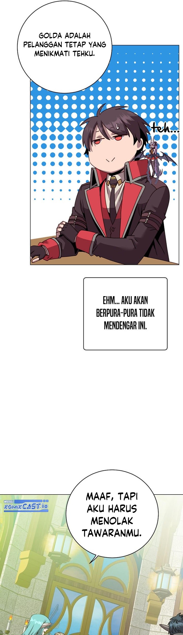The MAX leveled hero will return! Chapter 133 Gambar 66