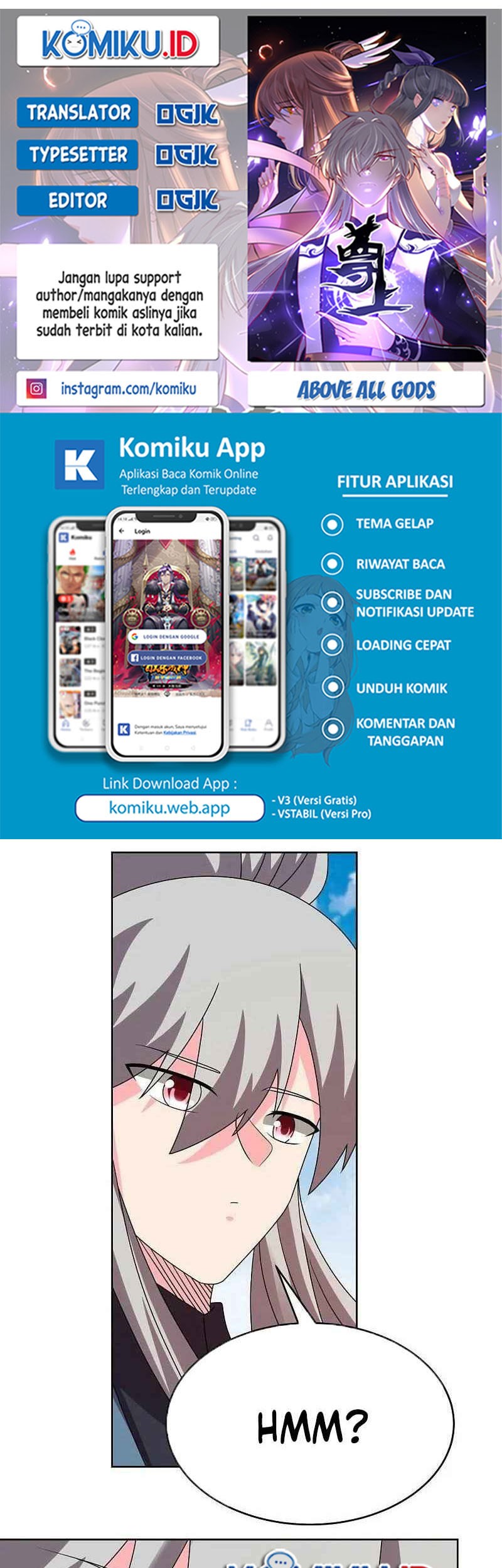 Baca Komik Above All Gods Chapter 453 Gambar 1