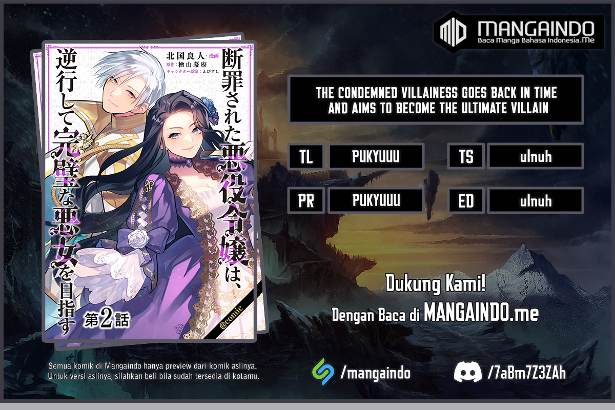 Baca Komik Danzaisareta Akuyaku Reijou wa, Gyakkou shite Kanpeki na Akujo wo Mezasu Chapter 09 Gambar 1