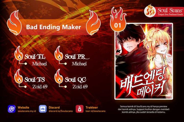 Baca Komik Bad Ending Maker Chapter 01 Gambar 1