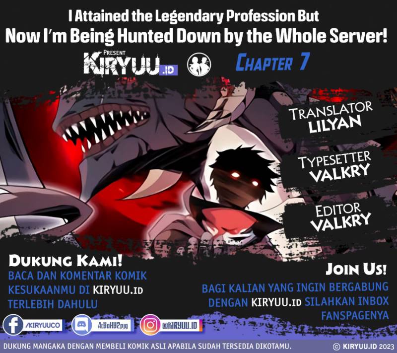 Baca Komik I Attained the Legendary Profession But Now I’m Being Hunted Down by the Whole Server?! Chapter 07 Gambar 1