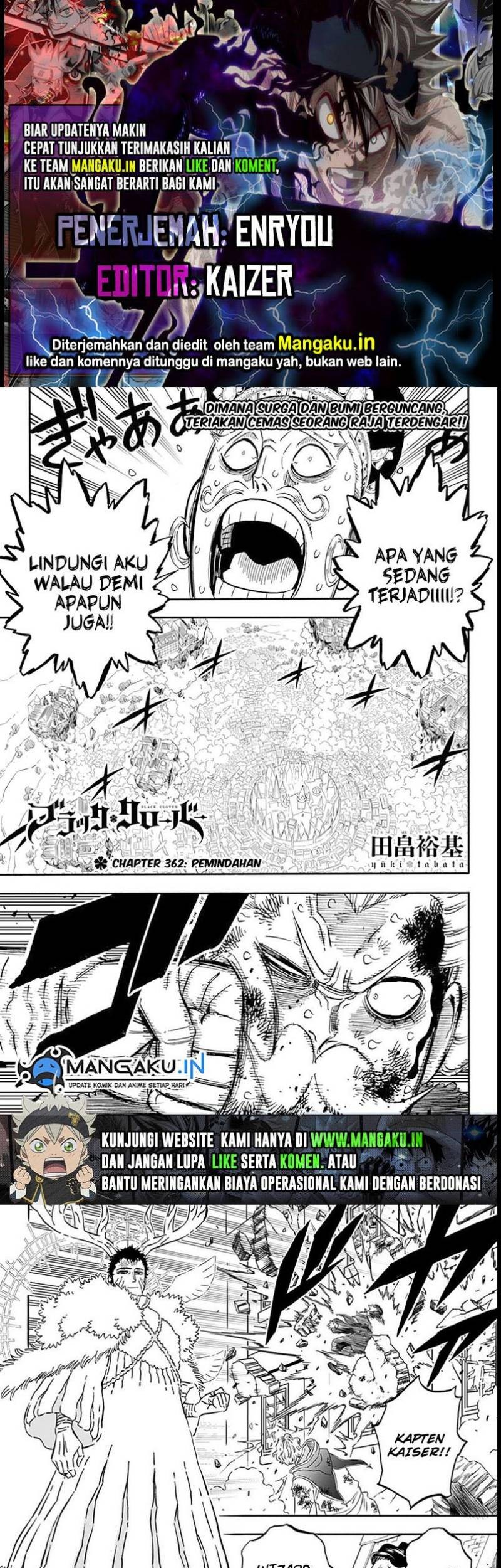 Baca Komik Black Clover Chapter 362 Gambar 1
