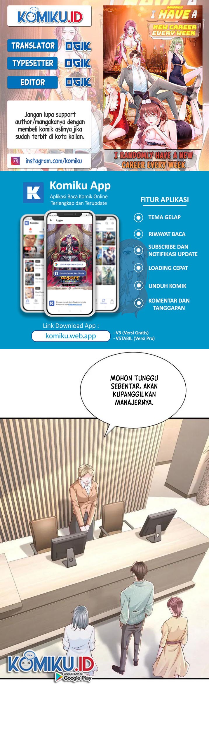 Baca Komik I Randomly Have A New Career Every Week Chapter 294 Gambar 1