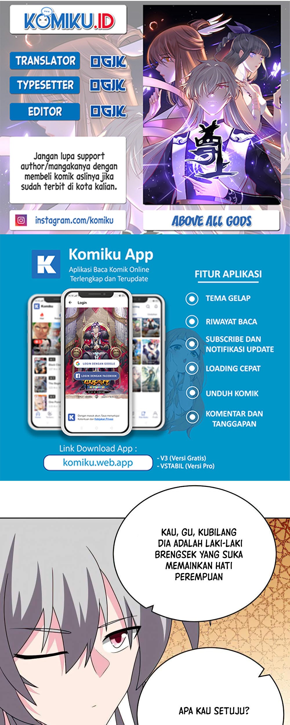 Baca Komik Above All Gods Chapter 463 Gambar 1