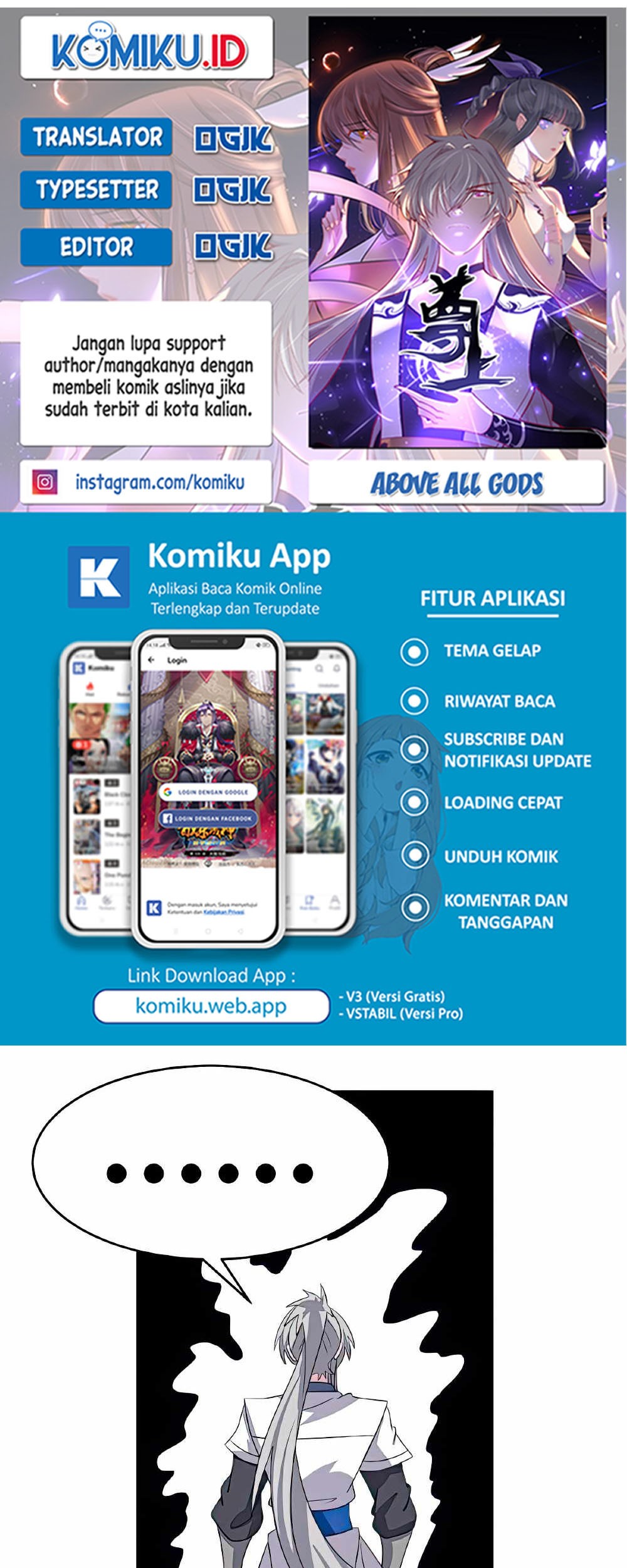 Baca Komik Above All Gods Chapter 466 Gambar 1