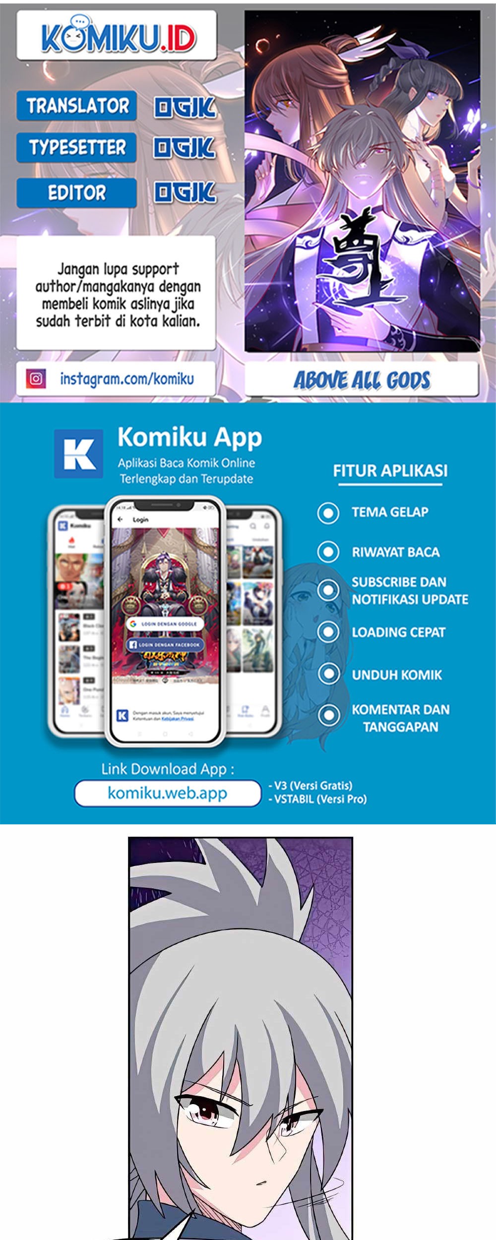 Baca Komik Above All Gods Chapter 466.5 Gambar 1