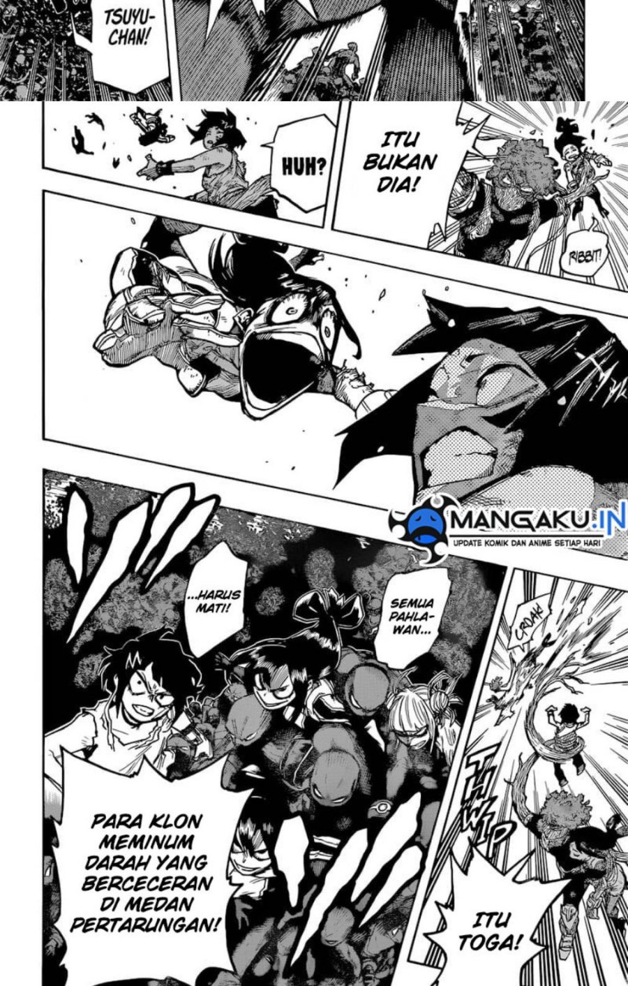 Boku no Hero Academia Chapter 392 Gambar 8