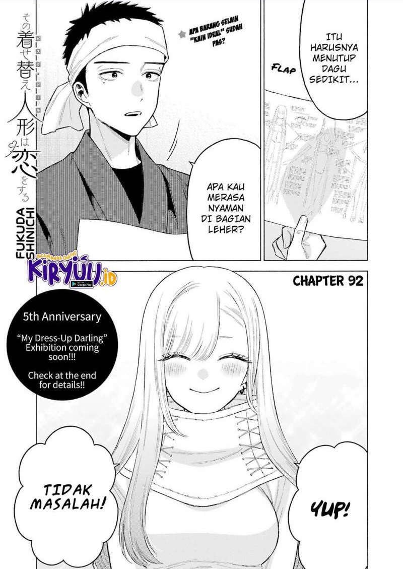 Baca Manga Sono Bisque Doll wa Koi wo suru Chapter 92 Gambar 2