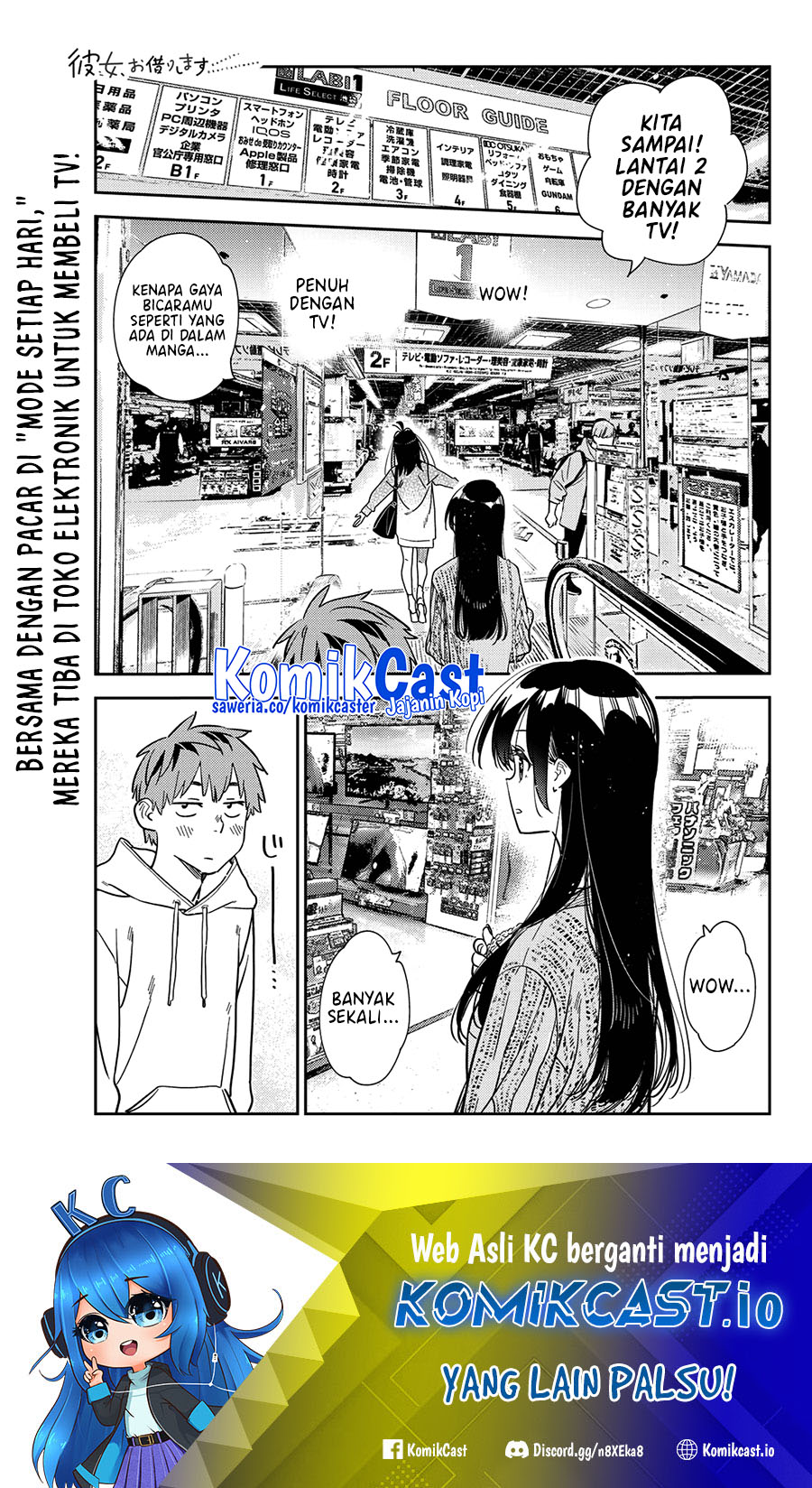 Baca Manga Kanojo Okarishimasu Chapter 278 Gambar 2