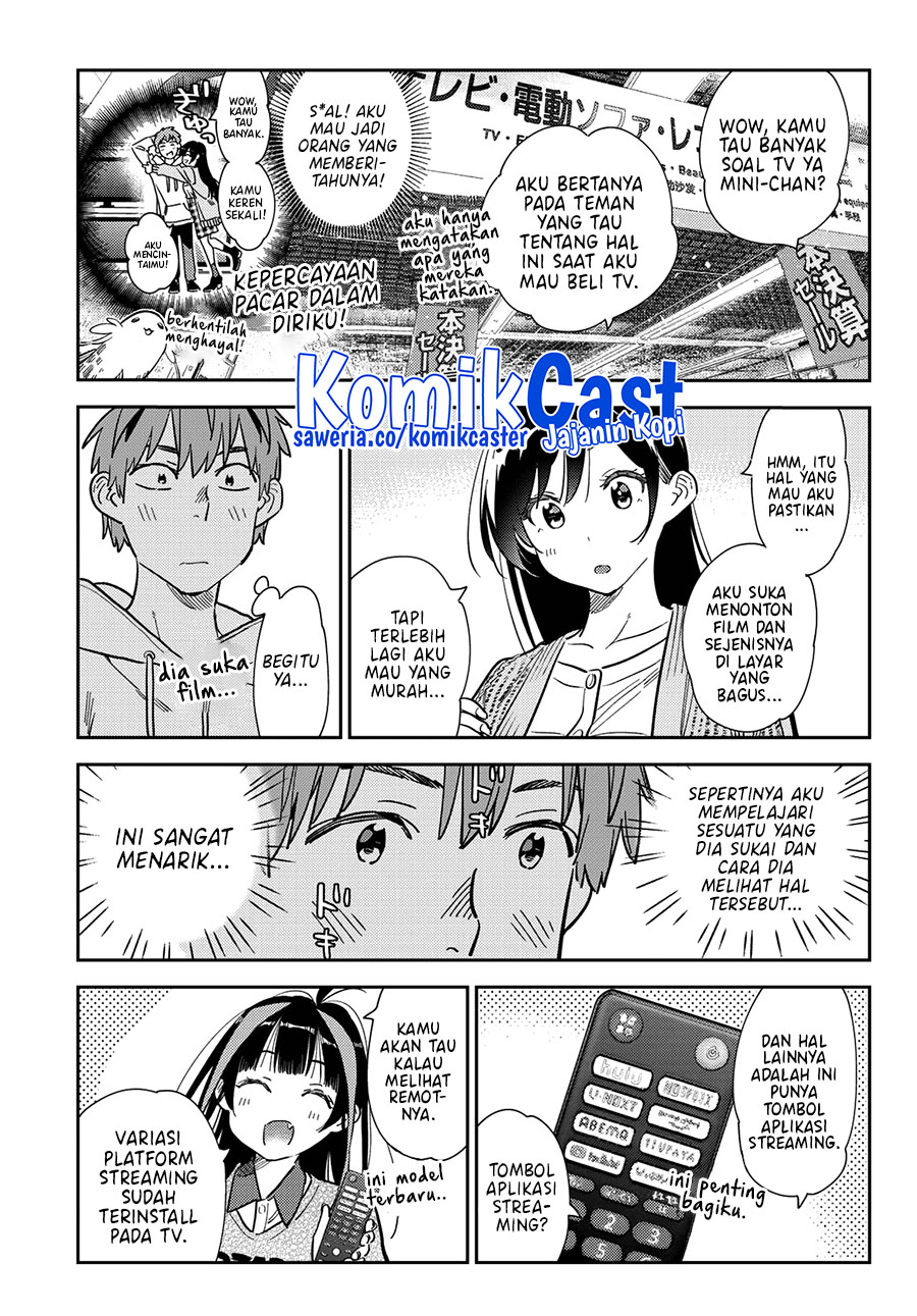 Kanojo Okarishimasu Chapter 278 Gambar 8