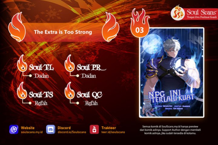 Baca Komik The Extra is Too Strong Chapter 03 Gambar 1