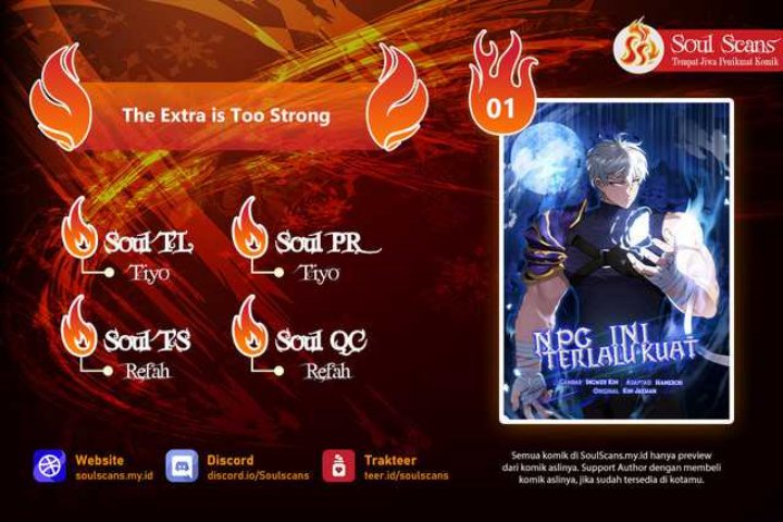 Baca Komik The Extra is Too Strong Chapter 01 Gambar 1