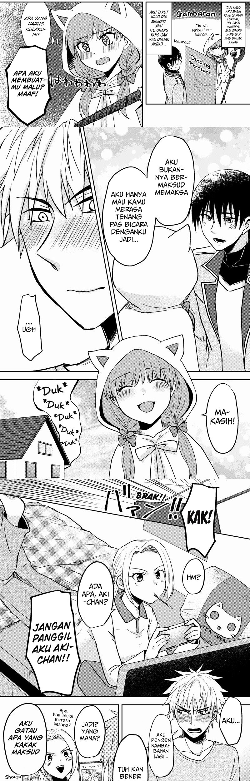 Netoge no Seibetsu wa Daitai Mitame de Damasareru Chapter 05 Gambar 3