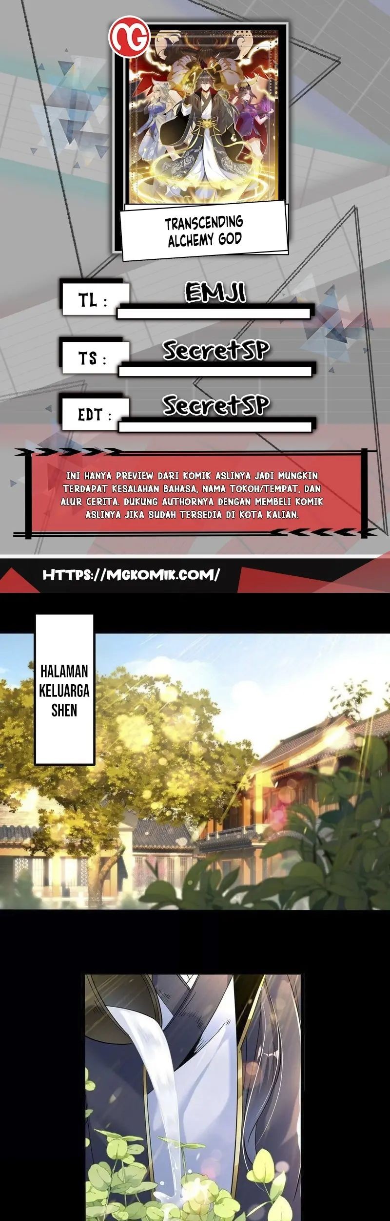 Baca Komik Transcending Alchemy God Chapter 06 Gambar 1