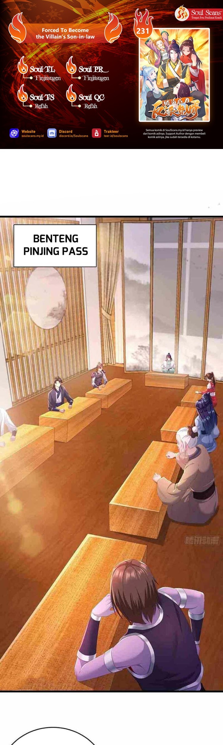 Baca Komik Forced To Become the Villain’s Son-in-law Chapter 231 Gambar 1