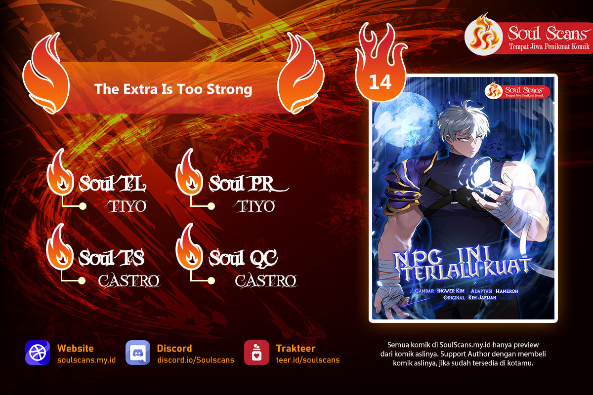Baca Komik The Extra is Too Strong Chapter 14 Gambar 1
