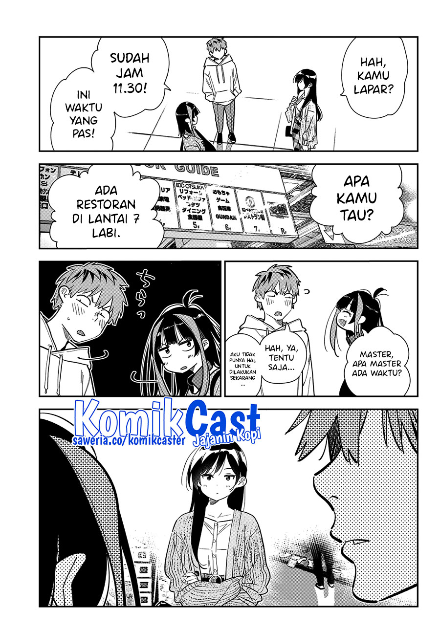 Kanojo Okarishimasu Chapter 279 Gambar 12