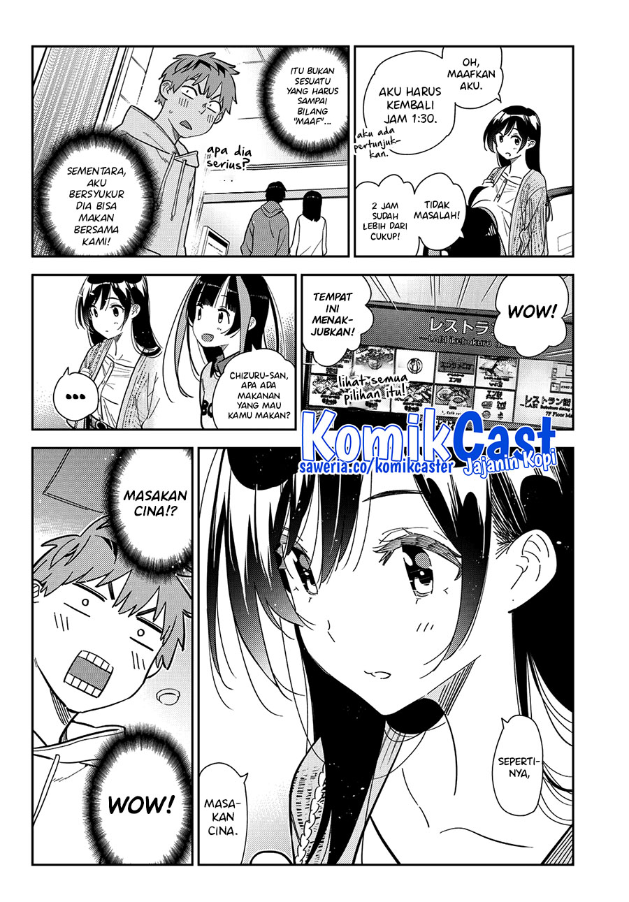 Kanojo Okarishimasu Chapter 279 Gambar 15