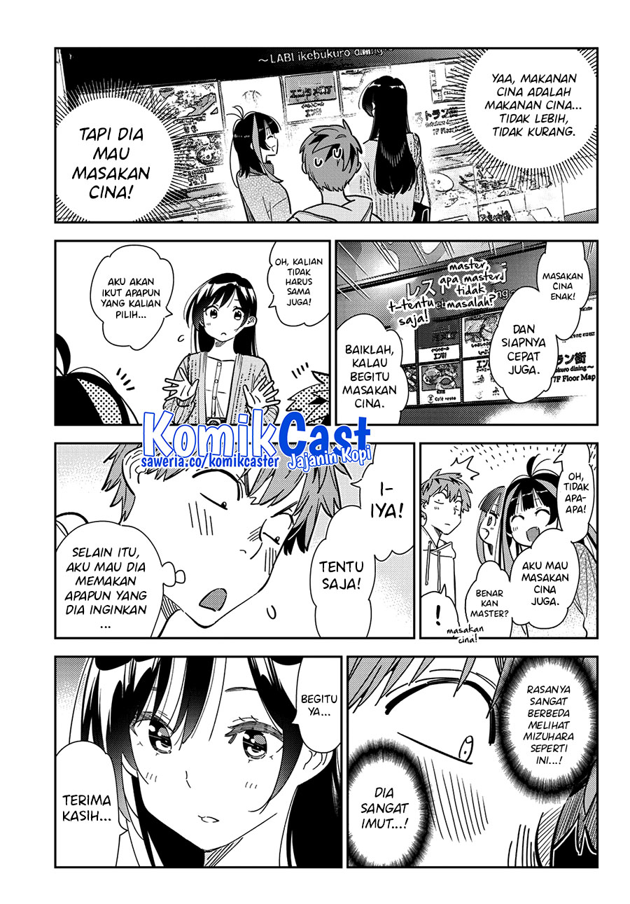 Kanojo Okarishimasu Chapter 279 Gambar 16