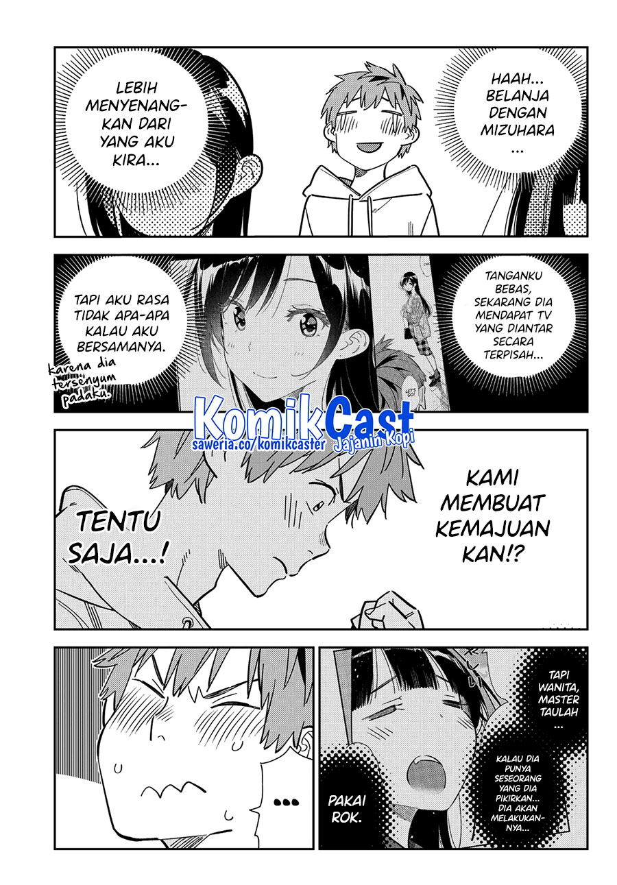 Kanojo Okarishimasu Chapter 279 Gambar 4