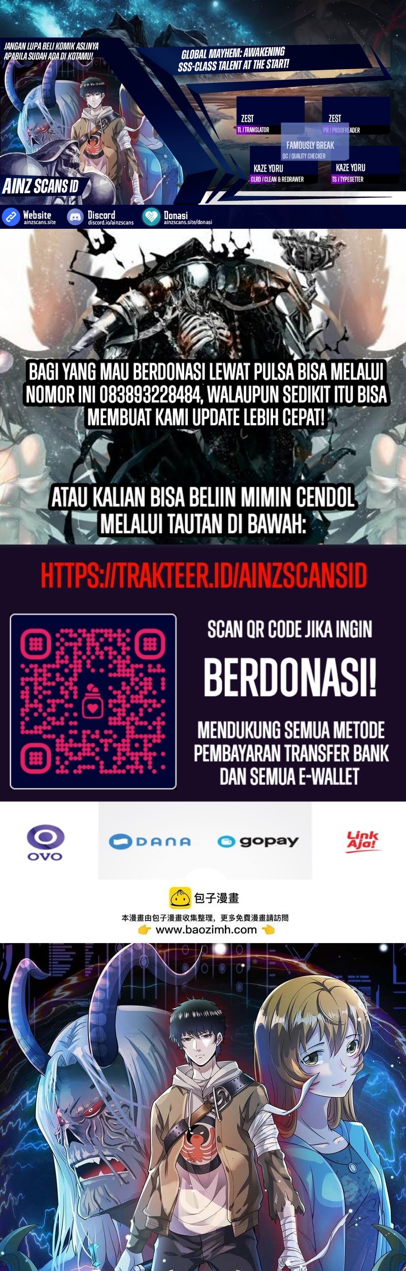 Baca Komik Global Mayhem: Awakening SSS-Class Talent at the Start! Chapter 35 Gambar 1