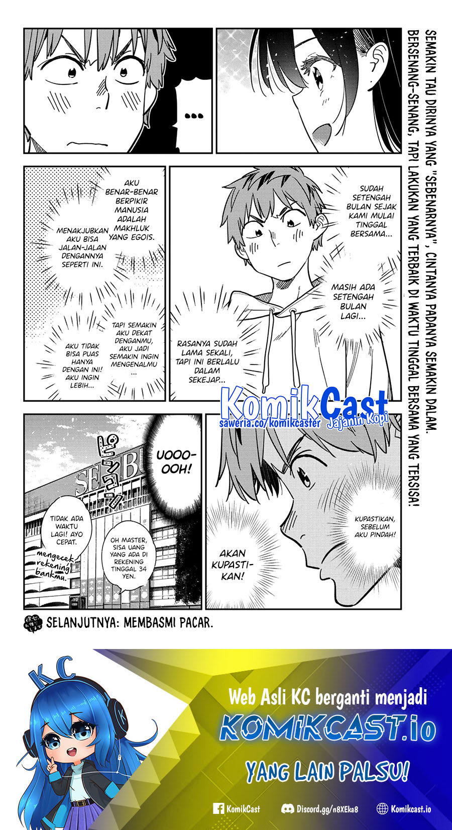 Kanojo Okarishimasu Chapter 280 Gambar 19