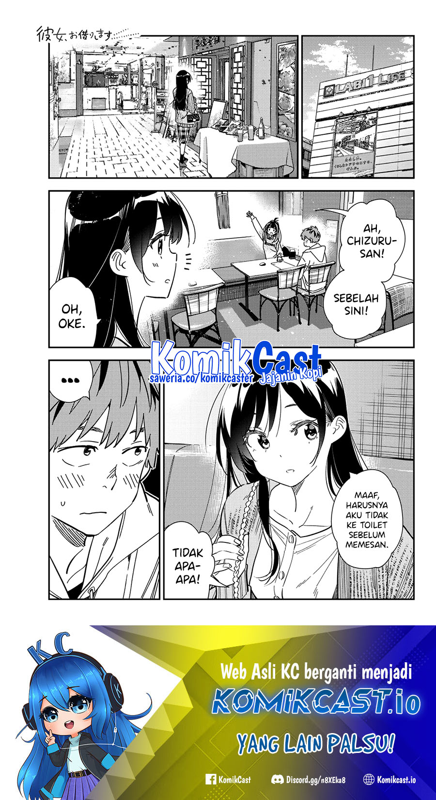 Baca Manga Kanojo Okarishimasu Chapter 280 Gambar 2