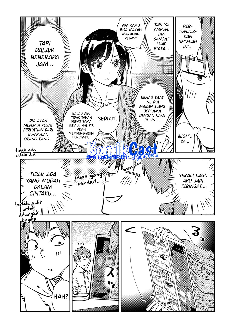 Kanojo Okarishimasu Chapter 280 Gambar 6