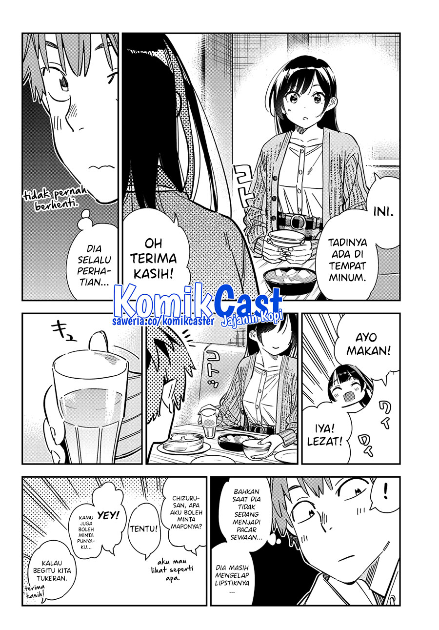 Kanojo Okarishimasu Chapter 280 Gambar 9
