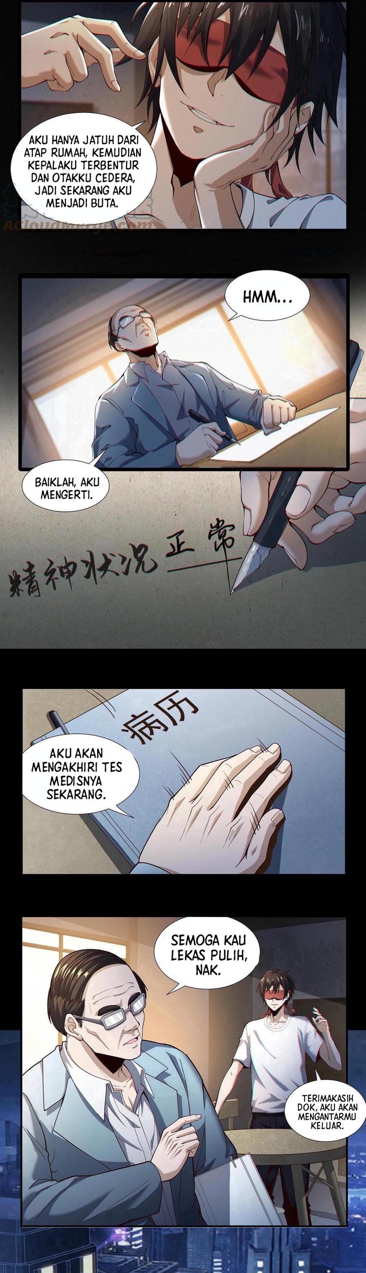 I Learn to Kill Gods in an Asylum Chapter 01 Gambar 13