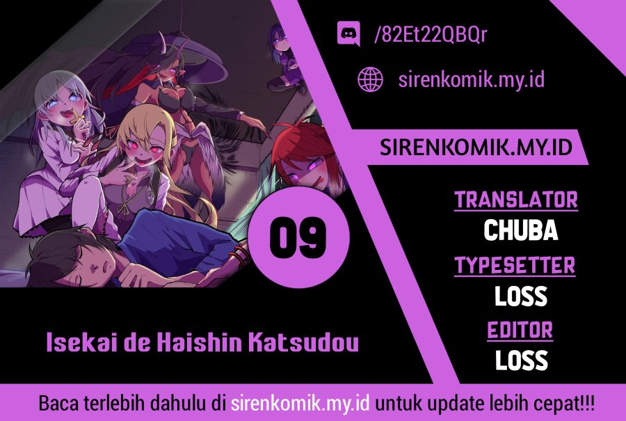 Baca Komik Isekai de Haishin Katsudou wo Shitara Tairyou no Yandere Shinja wo Umidashite Shimatta Ken Chapter 09 Gambar 1